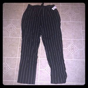 Black & white striped